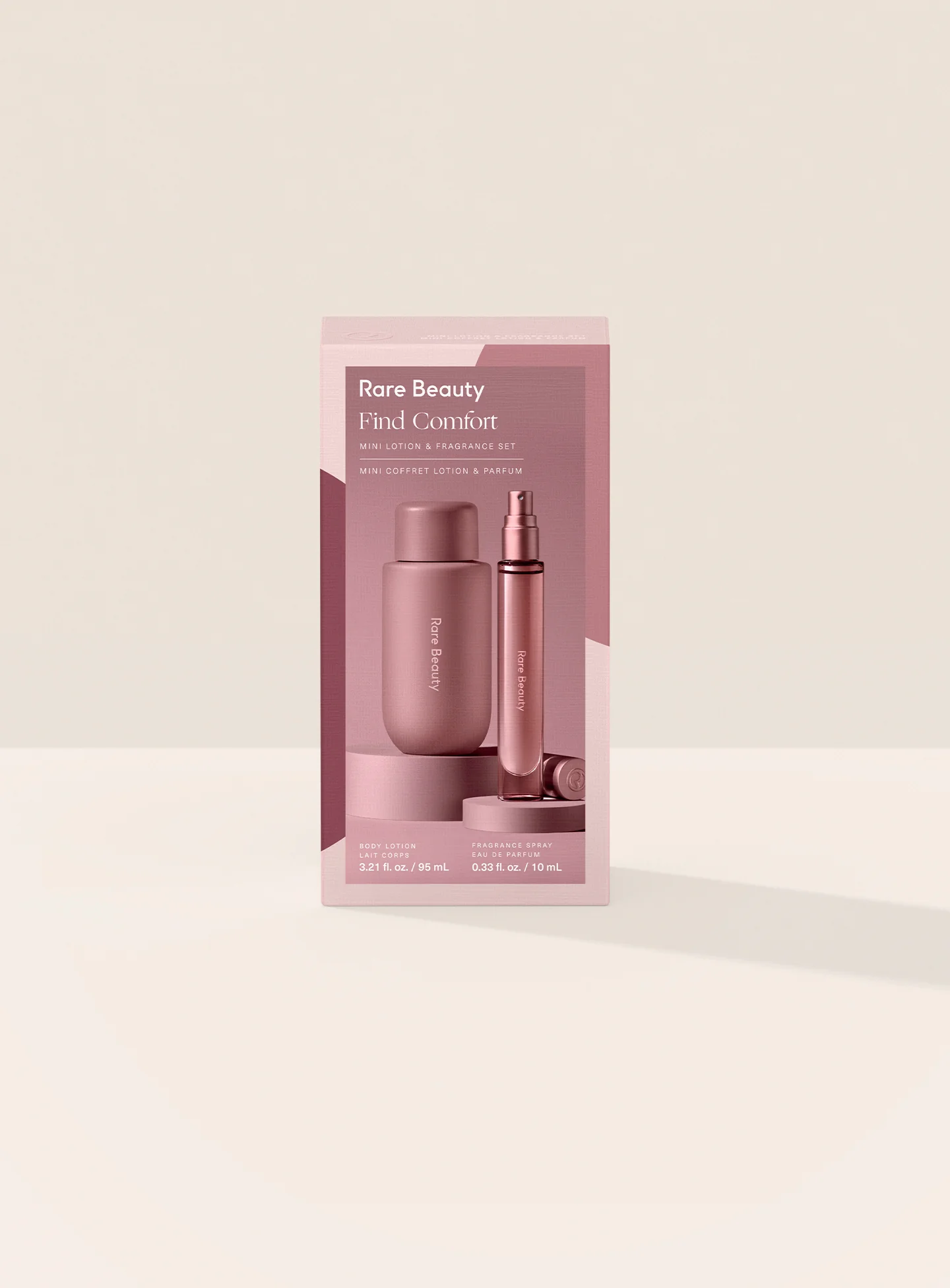 RARE BEAUTY by Selena Gomez Find Comfort Mini Lotion & Fragrance Set купить в Beauty Storage. Быстрая доставка по России и СНГ.