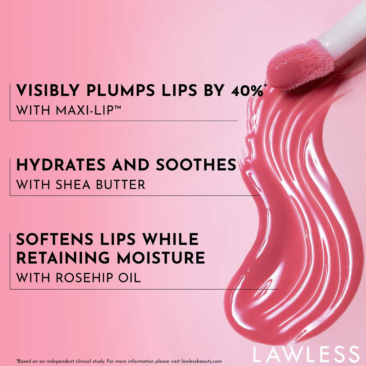LAWLESS Forget The Filler Lip Plumper Line Smoothing Gloss купить в Beauty Storage. Быстрая доставка по России и СНГ.