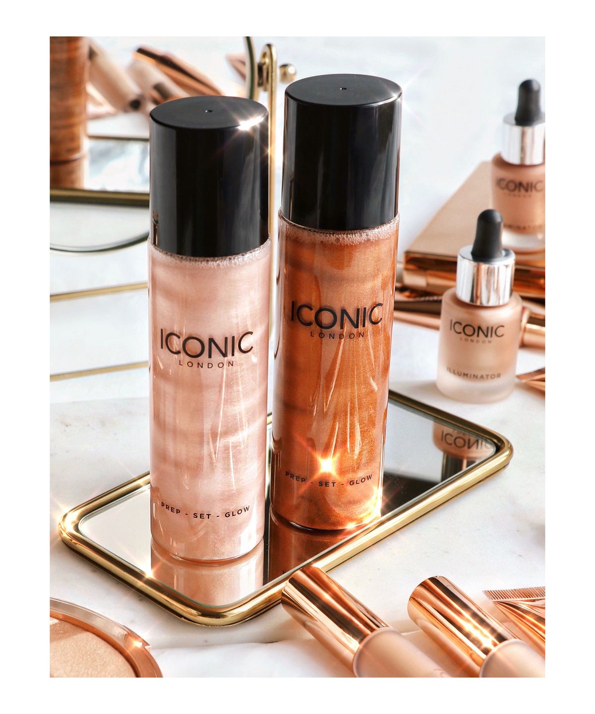 ICONIC LONDON Prep-Set-Glow