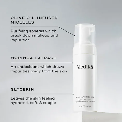 Купить MEDIK8 Micellar Mousse на Beautystorage.ru. Быстрая доставка по России и СНГ.
