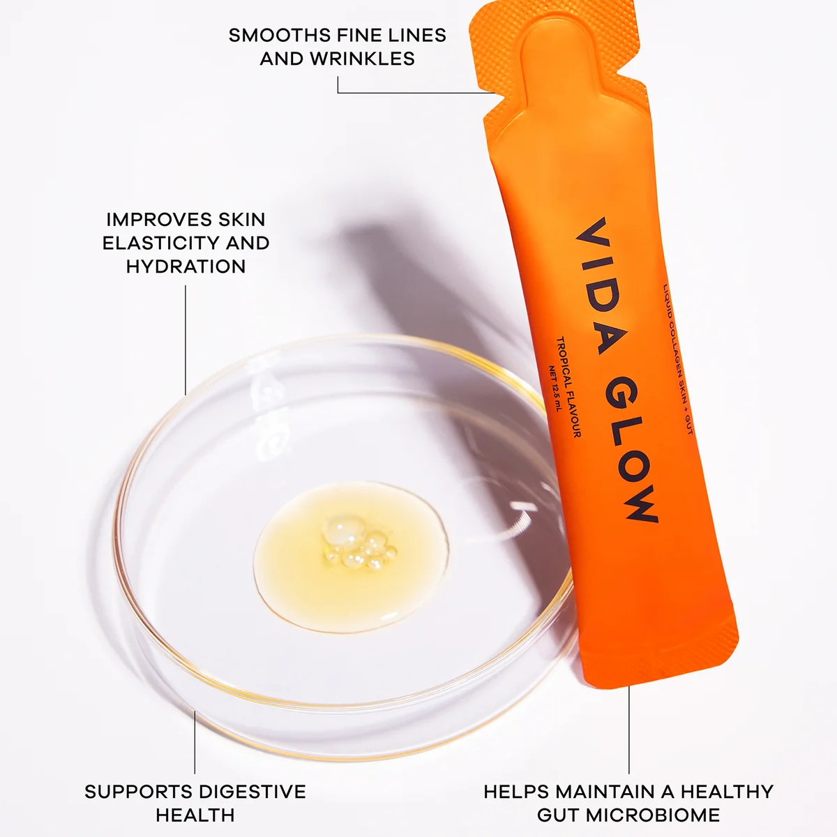 Купить VIDA GLOW Liquid Collagen + Gut на Beautystorage.ru. Быстрая доставка по России и СНГ.