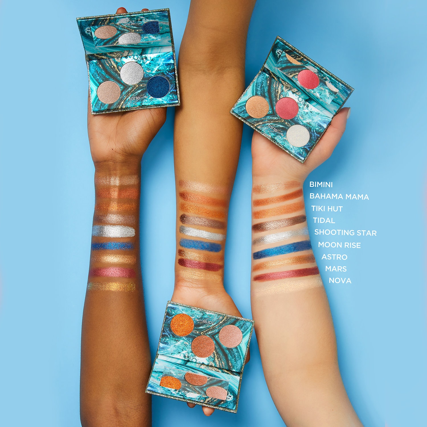 TARTE Finger Foil Paint Palette - Sea Collection