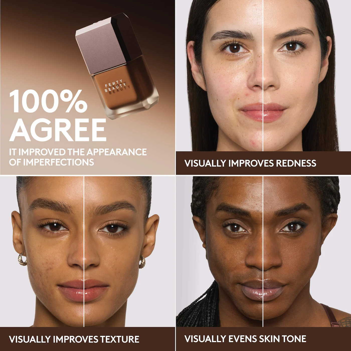 Купить FENTY BEAUTY by Rihanna Pro Filt'r Fluid Flex Natural Matte Longwear Foundation на Beautystorage.ru. Быстрая доставка по России и СНГ.