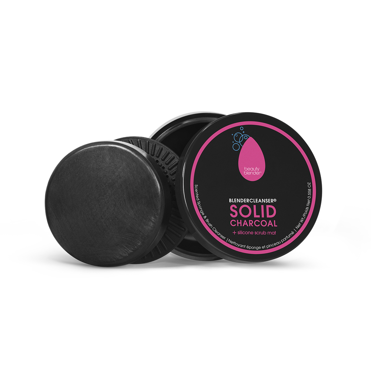 BEAUTYBLENDER Blendercleanser Solid Charcoal купить в Beauty Storage. Быстрая доставка по России и СНГ.