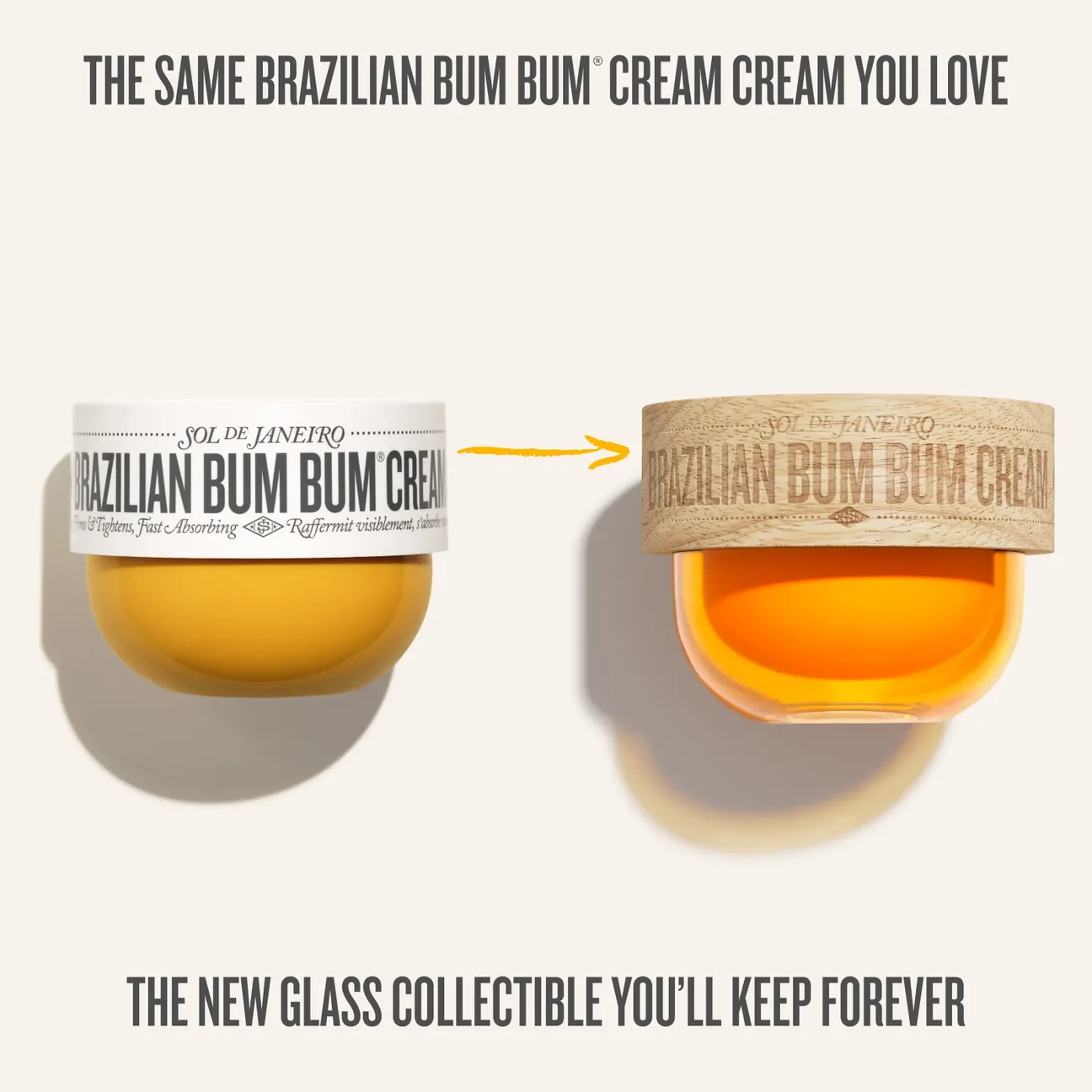 Купить SOL DE JANEIRO Brazilian Bum Bum® Cream Iconic Glass Edition на Beautystorage.ru. Быстрая доставка по России и СНГ.