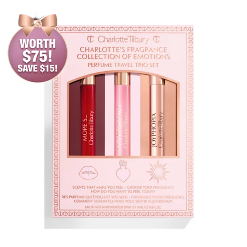 CHARLOTTE TILBURY Fragrance Collection Of Emotions Perfume Travel Trio Set купить в Beauty Storage. Быстрая доставка по России и СНГ.