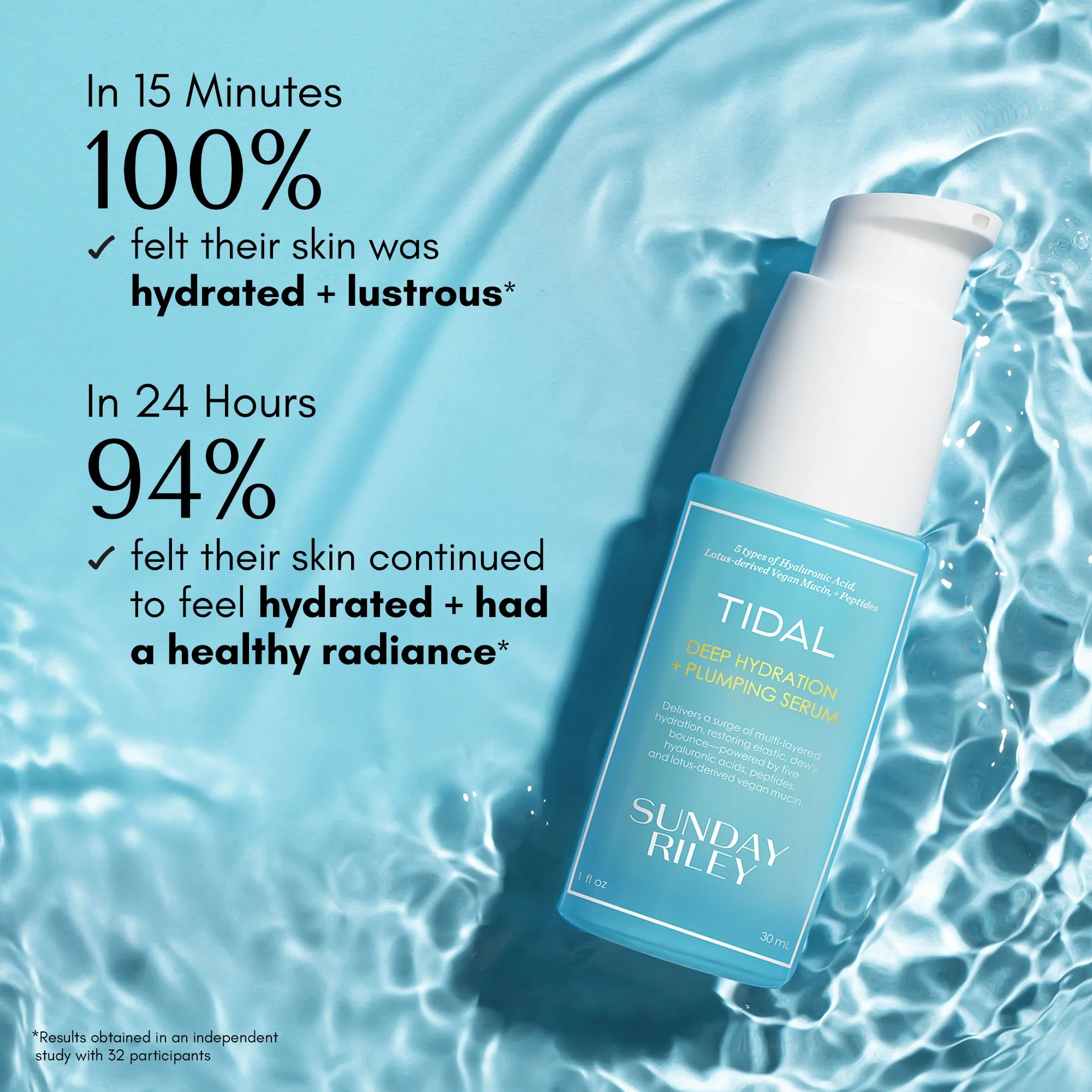 Купить SUNDAY RILEY Tidal Deep Hydration and Plumping Serum на Beautystorage.ru. Быстрая доставка по России и СНГ.
