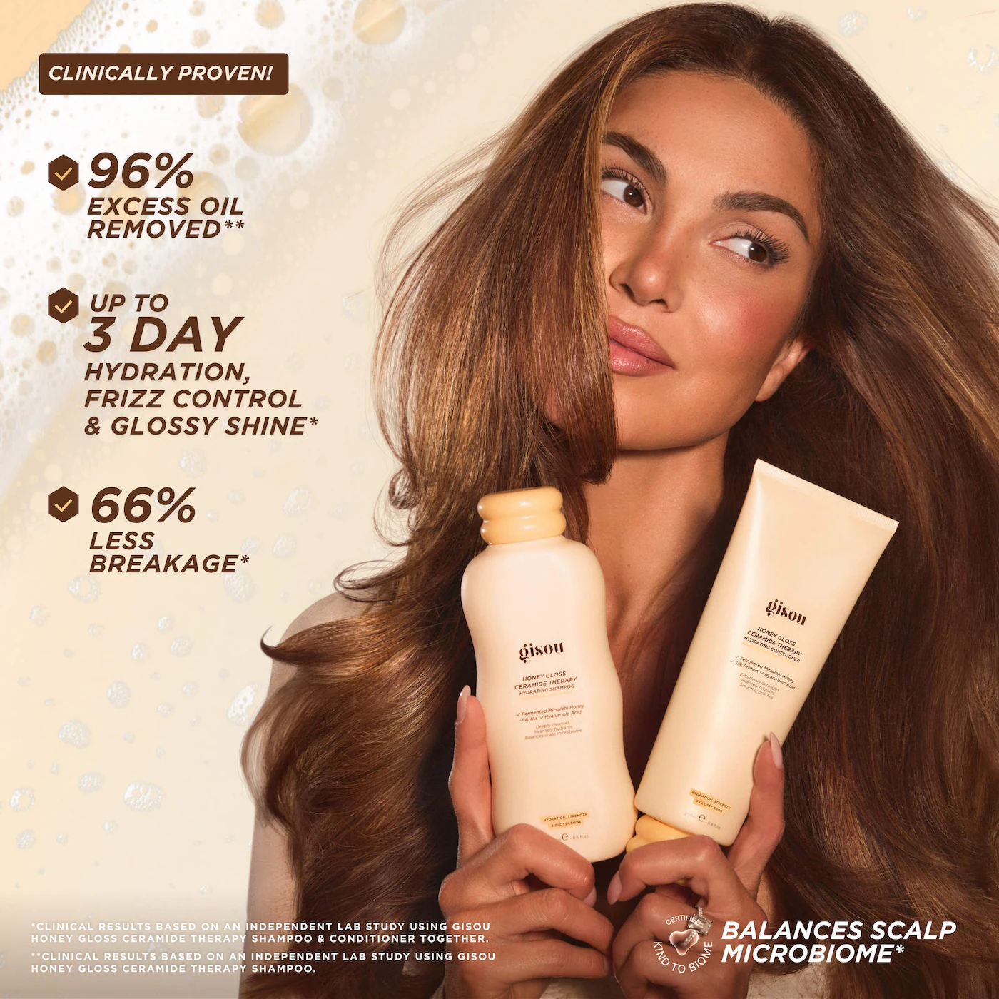 GISOU Honey Gloss Ceramide Therapy Hydrating Conditioner GISOU Honey Gloss Ceramide Therapy Hydrating Conditioner купить в Beauty Storage. Быстрая доставка по России и СНГ.