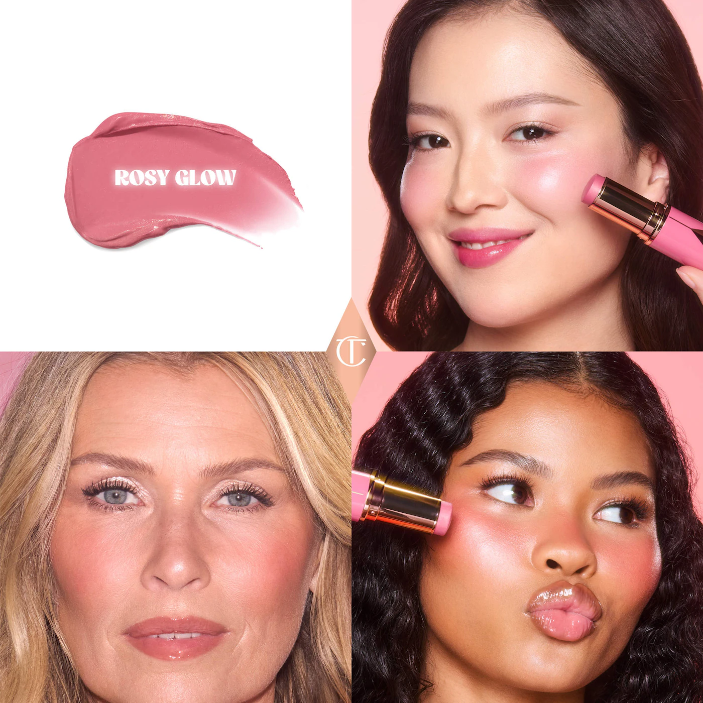 CHARLOTTE TILBURY Unreal Lip + Cheek Glow Blush Stick купить в