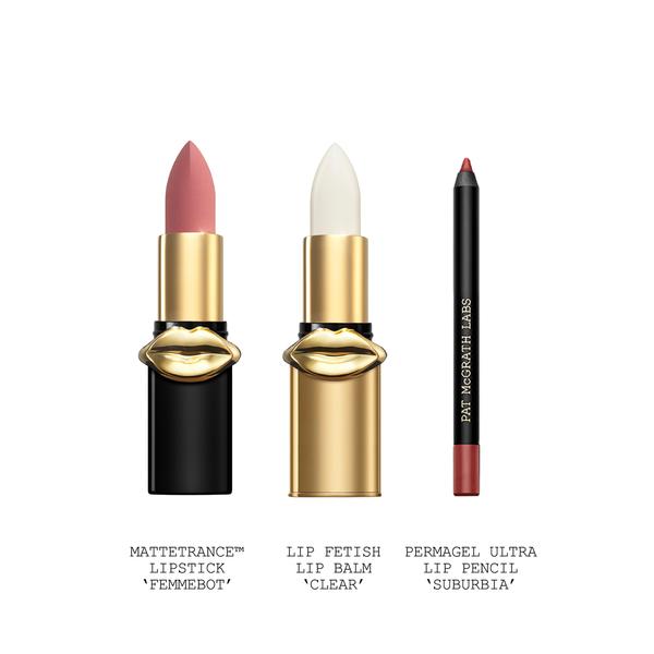 pat mcgrath labs femmebot fetish lip trio