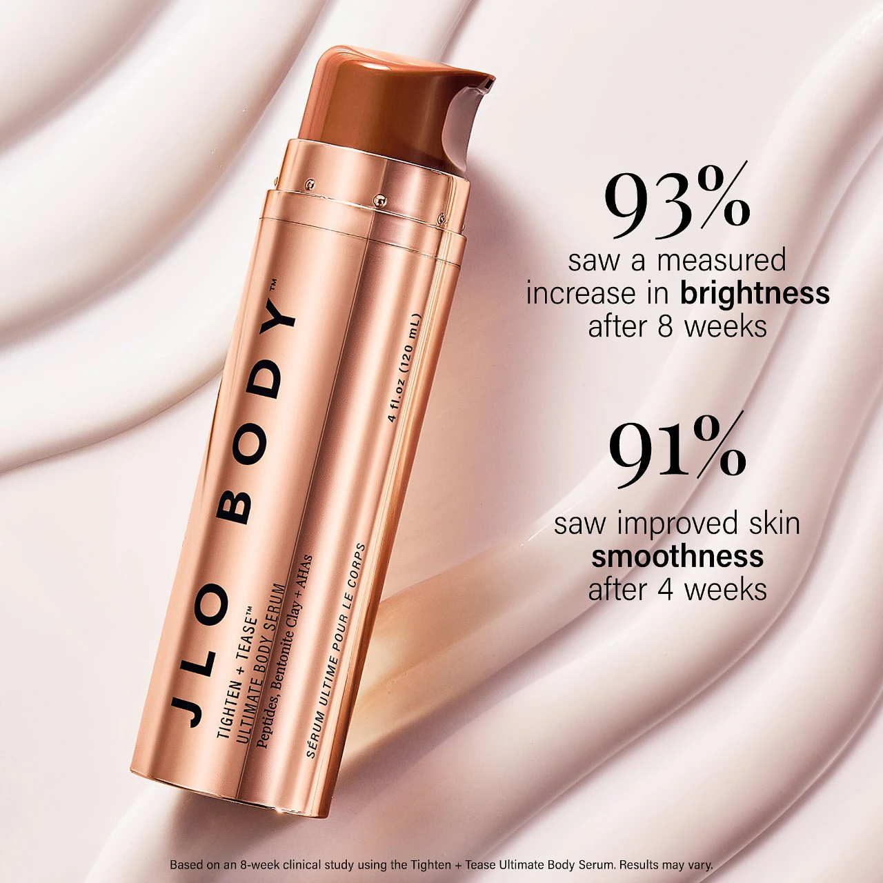 JLO BEAUTY Tighten + Tease™ Resurfacing Body Serum with AHAs купить в Beauty Storage. Быстрая доставка по России и СНГ.