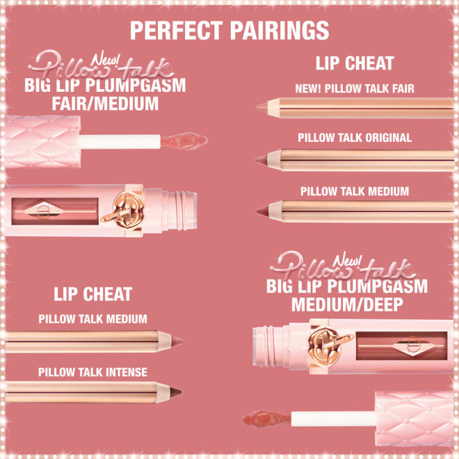 CHARLOTTE TILBURY Pillow Talk Big Lip Plumpgasm купить в Beauty Storage. Быстрая доставка по России и СНГ.