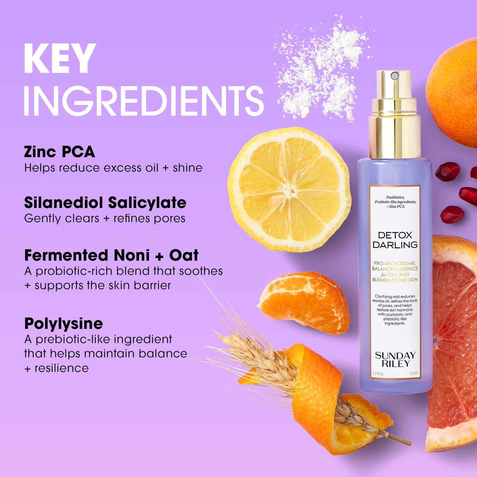 SUNDAY RILEY Detox Darling Microbiome Balancing Toner + Essence купить в Beauty Storage. Быстрая доставка по России и СНГ.