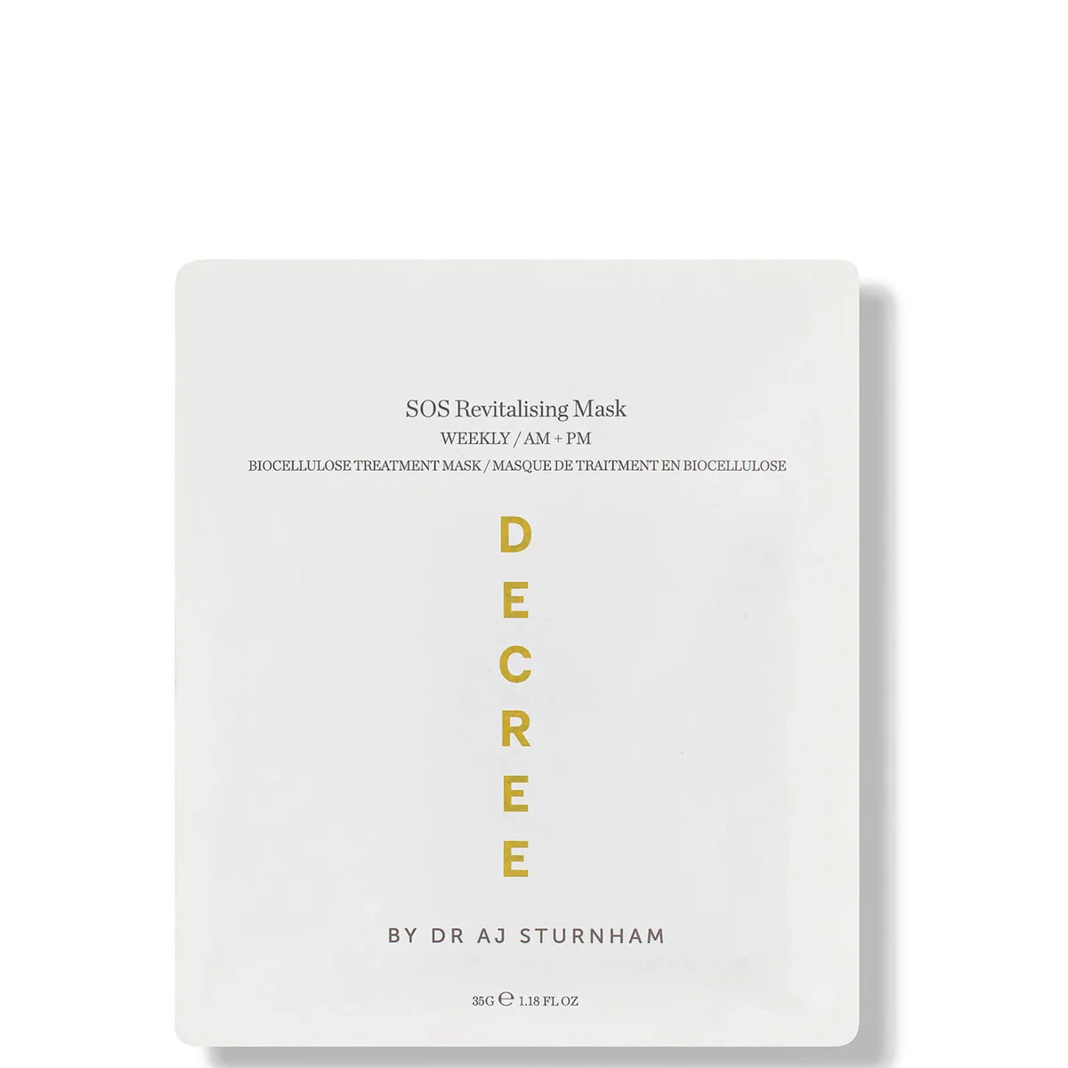 Купить DECREE SOS Revitalising Mask на Beautystorage.ru. Быстрая доставка по России и СНГ.