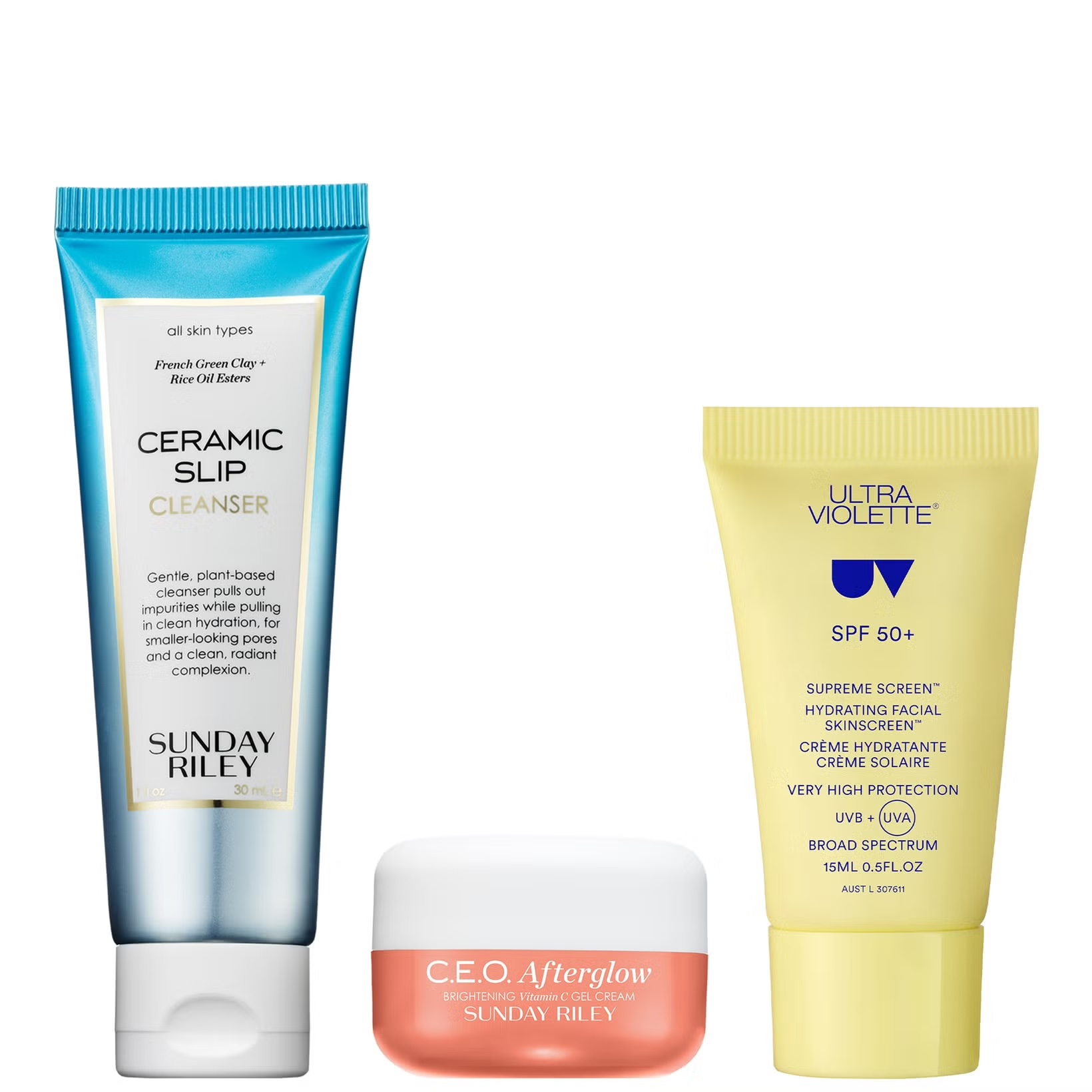 SUNDAY RILEY Sunday Riley x Ultra Violette: Brightening Besties Kit купить в Beauty Storage. Быстрая доставка по России и СНГ.