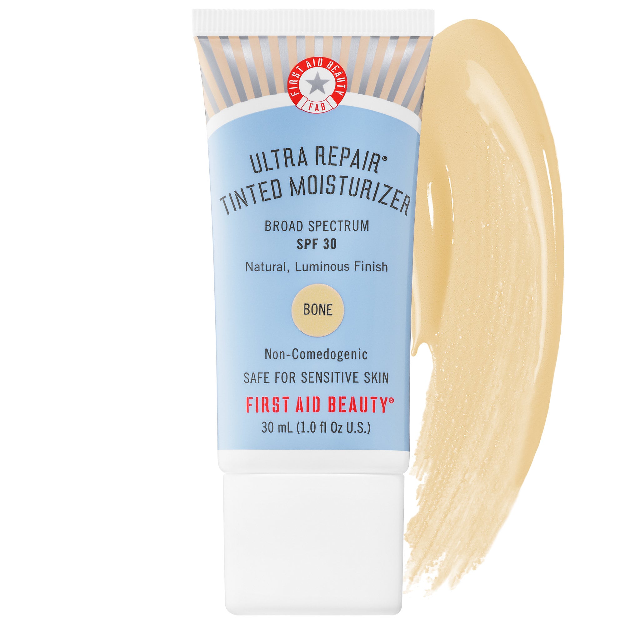 FIRST AID BEAUTY Ultra Repair® Tinted Moisturizer Broad Spectrum SPF 30 - Bone