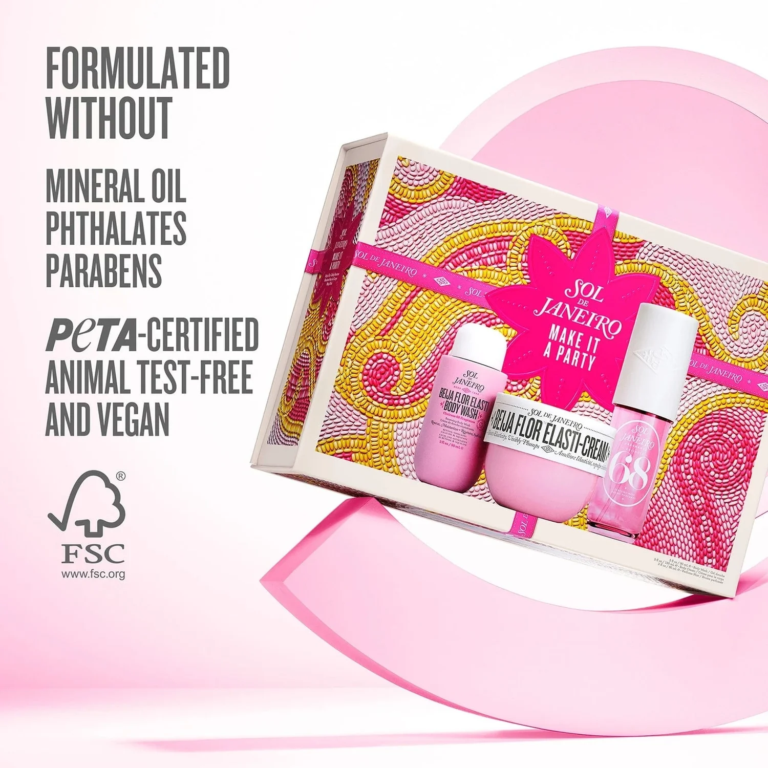 SOL DE JANEIRO Make It a Party Beija Flor™ Body Routine Set купить в Beauty Storage. Быстрая доставка по России и СНГ.