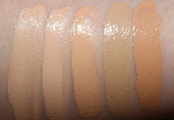 Слева направо: 2 Warm, 3 Cool, 4 Warm, 5 Neutral, 6 Cool