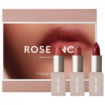 ROSE INC The Satin Lipstick Set  купить в Beauty Storage. Быстрая доставка по России и СНГ.
