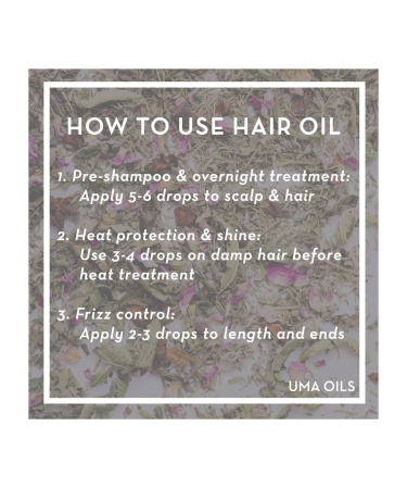 UMA Intensely Nourishing Hair Oil (30ml)