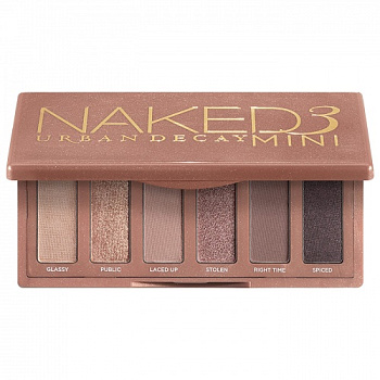 URBAN DECAY Mini Naked3 Eyeshadow Palette купить в Beauty Storage. Быстрая доставка по России и СНГ.