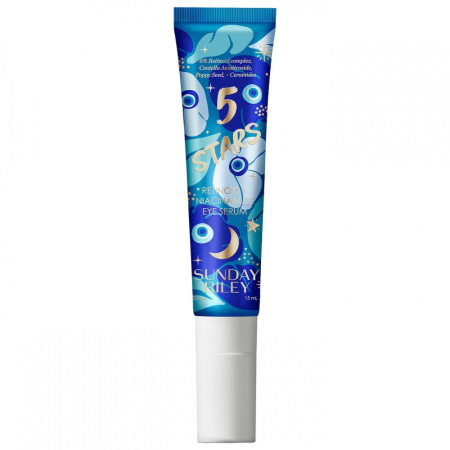 SUNDAY RILEY 5 Stars Retinoid + Niacinamide Eye Serum купить в Beauty Storage. Быстрая доставка по России и СНГ.