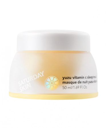 SATURDAY SKIN Yuzu Vitamin C Sleep Mask купить в Beauty Storage. Быстрая доставка по России и СНГ.
