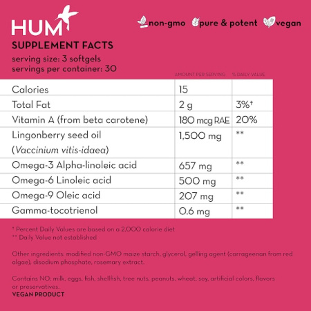 HUM NUTRITION Arctic Repair Fine Lines and Wrinkles Supplement купить в Beauty Storage. Быстрая доставка по России и СНГ.