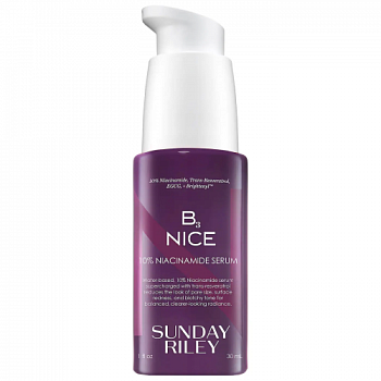 SUNDAY RILEY B3 Nice 10% Niacinamide Serum купить в Beauty Storage. Быстрая доставка по России и СНГ.