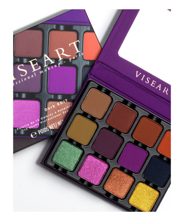 VISEART Dark EDIT Eyeshadow Palette купить в Beauty Storage.  Быстрая доставка по России и СНГ.