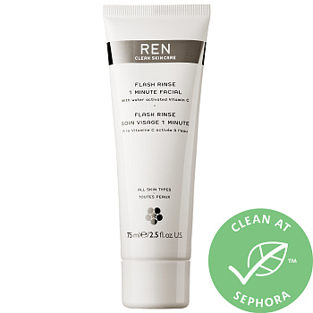 REN CLEAN SKINCARE Flash Rinse 1 Minute Facial