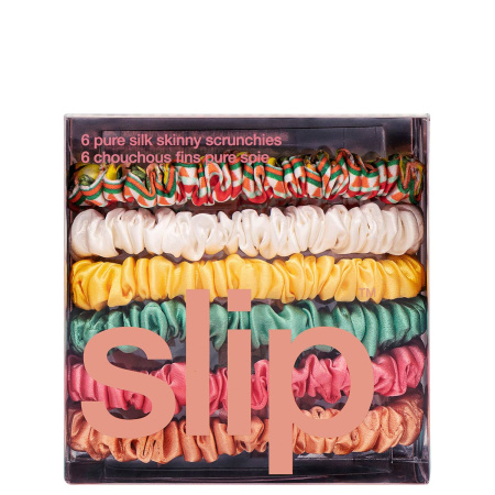 SLIP Pure Silk Skinny Scrunchies - La Dolce Vita  купить в Beauty Storage. Быстрая доставка по России и СНГ.
