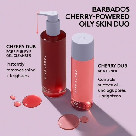 FENTY SKIN by Rihanna  Cherry Dub BHA Toner with Salicylic Acid + Aloe Juice купить в Beauty Storage. Быстрая доставка по России и СНГ.
