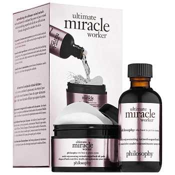 PHILOSOPHY Ultimate Miracle Worker Multi-Rejuvenating Retinol + Superfood Oil and Pads