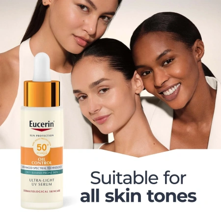 Купить EUCERIN Oil Control Ultra-Light Daily Serum SPF 50+ на Beautystorage.ru. Быстрая доставка по России и СНГ.