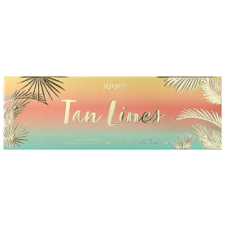 JOUER COSMETICS Tan Lines Matte, Shimmer & Luxe Foil Eyeshadow Palette