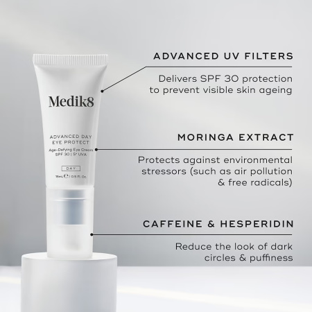 Купить MEDIK8 Advanced Day Eye Protect SPF 30 на Beautystorage.ru. Быстрая доставка по России и СНГ.