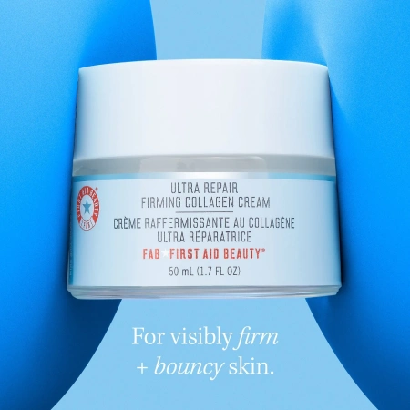 FIRST AID BEAUTY Ultra Repair Firming Collagen Cream with Peptides and Niacinamide купить в Beauty Storage. Быстрая доставка по России и СНГ.