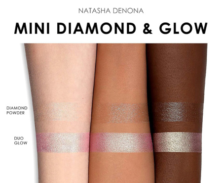 NATASHA DENONA Mini Diamond & Glow Cheek Duo