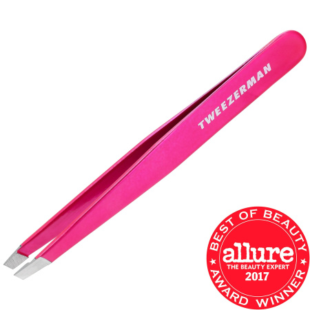 TWEEZERMAN Pink Perfection Slant Tweezer