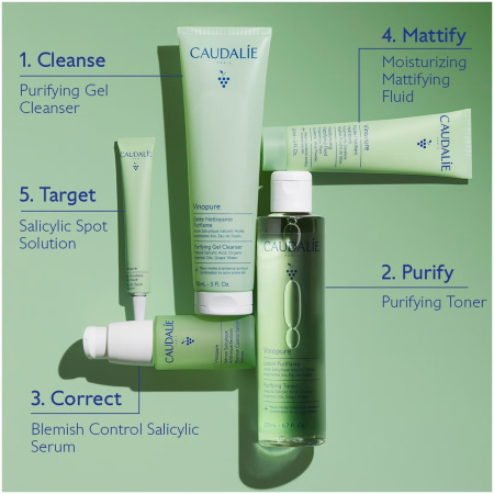 CAUDALIE Vinopure Salicylic Spot Solution купить в Beauty Storage. Быстрая доставка по России и СНГ.
