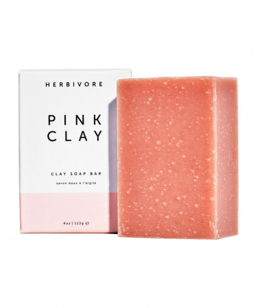 HERBIVORE Pink Clay Cleansing Bar Soap купить в Beauty Storage. Быстрая доставка по России и СНГ.