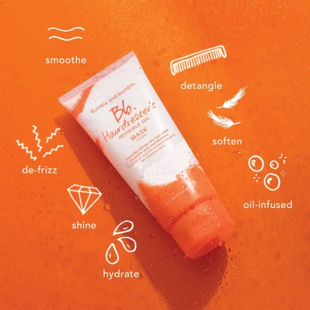 BUMBLE AND BUMBLE Hairdresser's Invisible Oil 72 Hour Hydrating Hair Mask купить в Beauty Storage. Быстрая доставка по России и СНГ.
