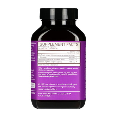 HUM NUTRITION Wing Man Liver Detox and Dark Circle Supplement купить в Beauty Storage. Быстрая доставка по России и СНГ.