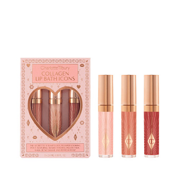 CHARLOTTE TILBURY Mini Collagen Lip Bath Icons купить в Beauty Storage. Быстрая доставка по России и СНГ.