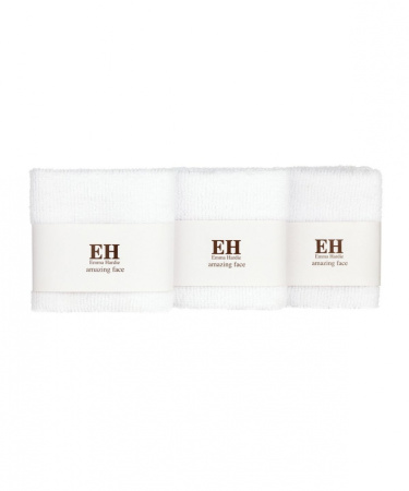 EMMA HARDIE Skincare Dual Action Cleansing Cloths x 3 (3x Muslin Cloths)