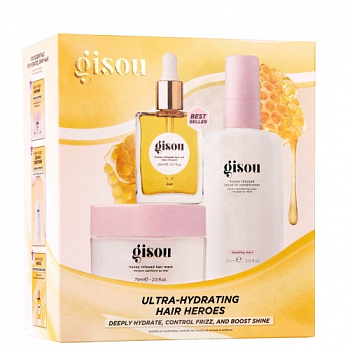 GISOU Ultra Hydrating Hair Heroes Bundle купить в Beauty Storage. Быстрая доставка по России и СНГ.
