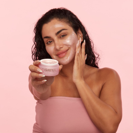 WISHFUL Rose Quartz Lift & Glow Peel Off Mask купить в Beauty Storage. Быстрая доставка по России и СНГ.