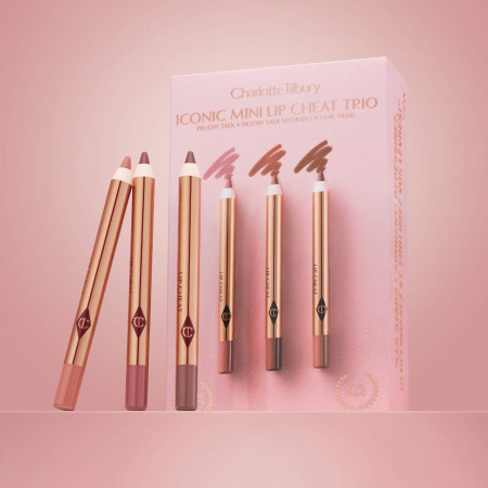 CHARLOTTE TILBURY Mini Iconic Lip Cheat Lip Liner Trio купить в Beauty Storage. Быстрая доставка по России и СНГ.