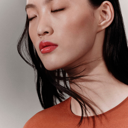 HERMÈS Rouge Hermès Shiny lipstick - Rouge Bruni купить в Beauty Storage. Быстрая доставка по России и СНГ.